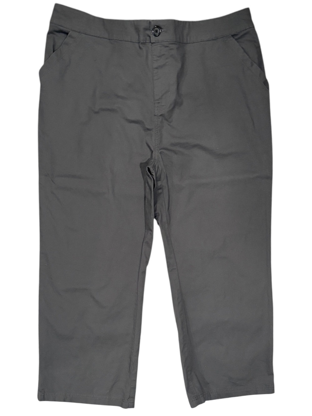 PACT Organic Cotton Wide Leg Chino Pants Gray XL